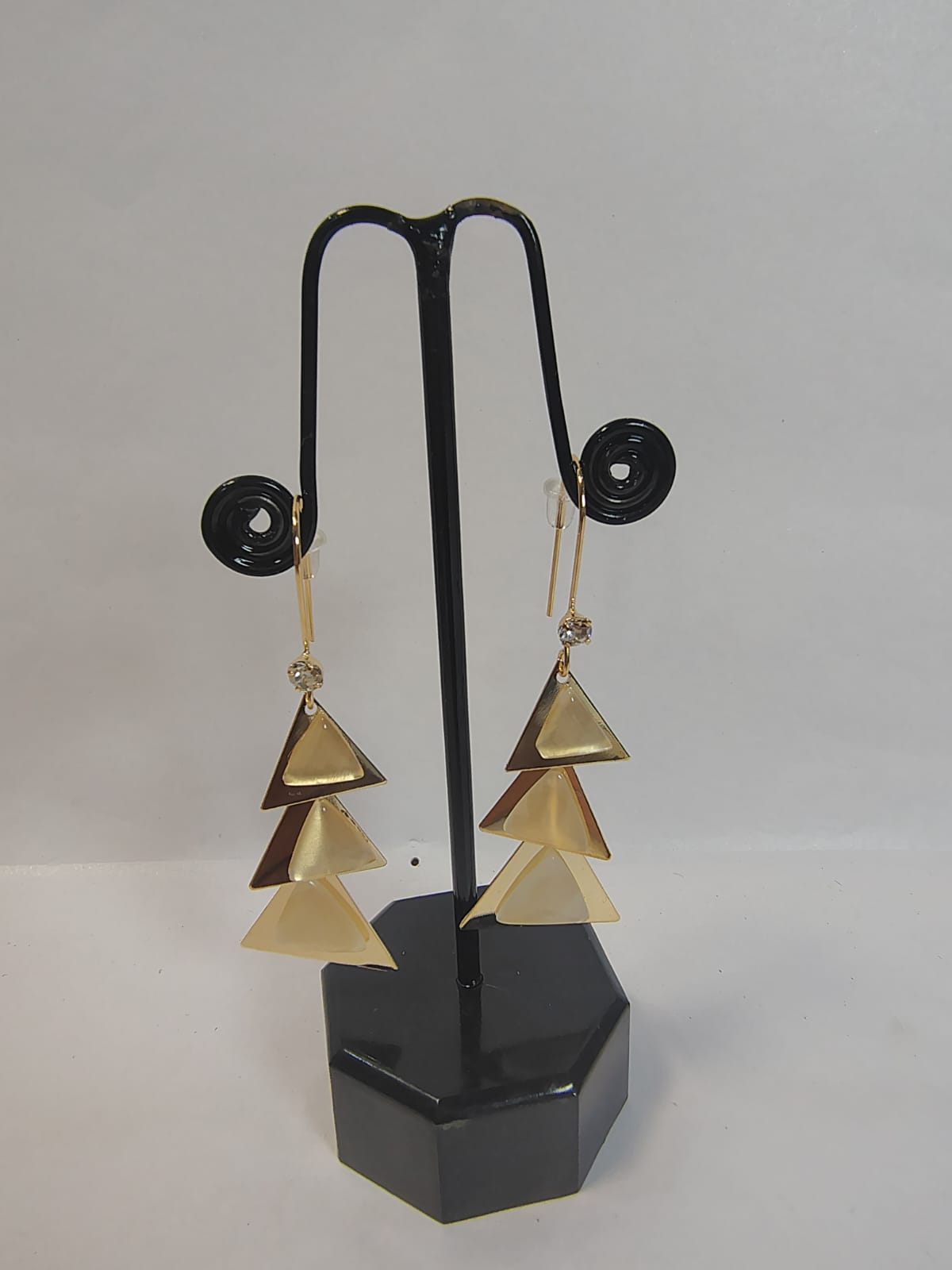 The Selene Triple-Drop Earrings