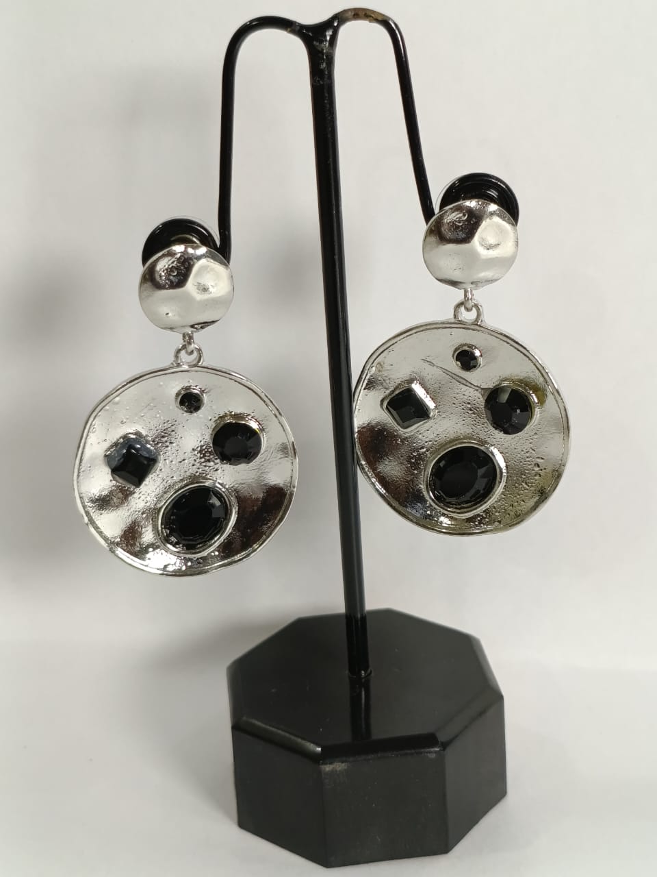 Wincham Fashion House Earrings with Stone Beded Drop