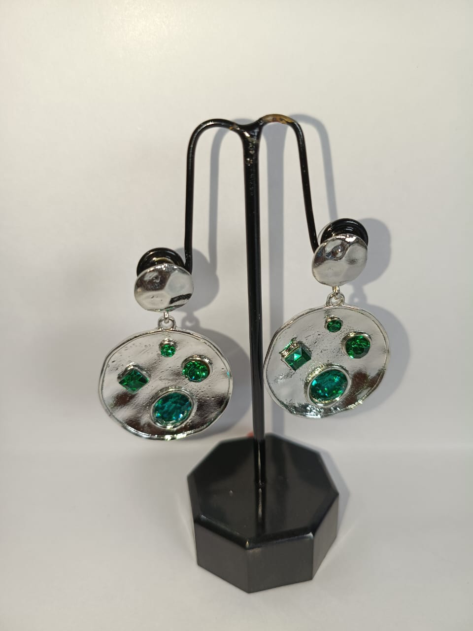 Wincham Fashion House Earrings with Stone Beded Drop