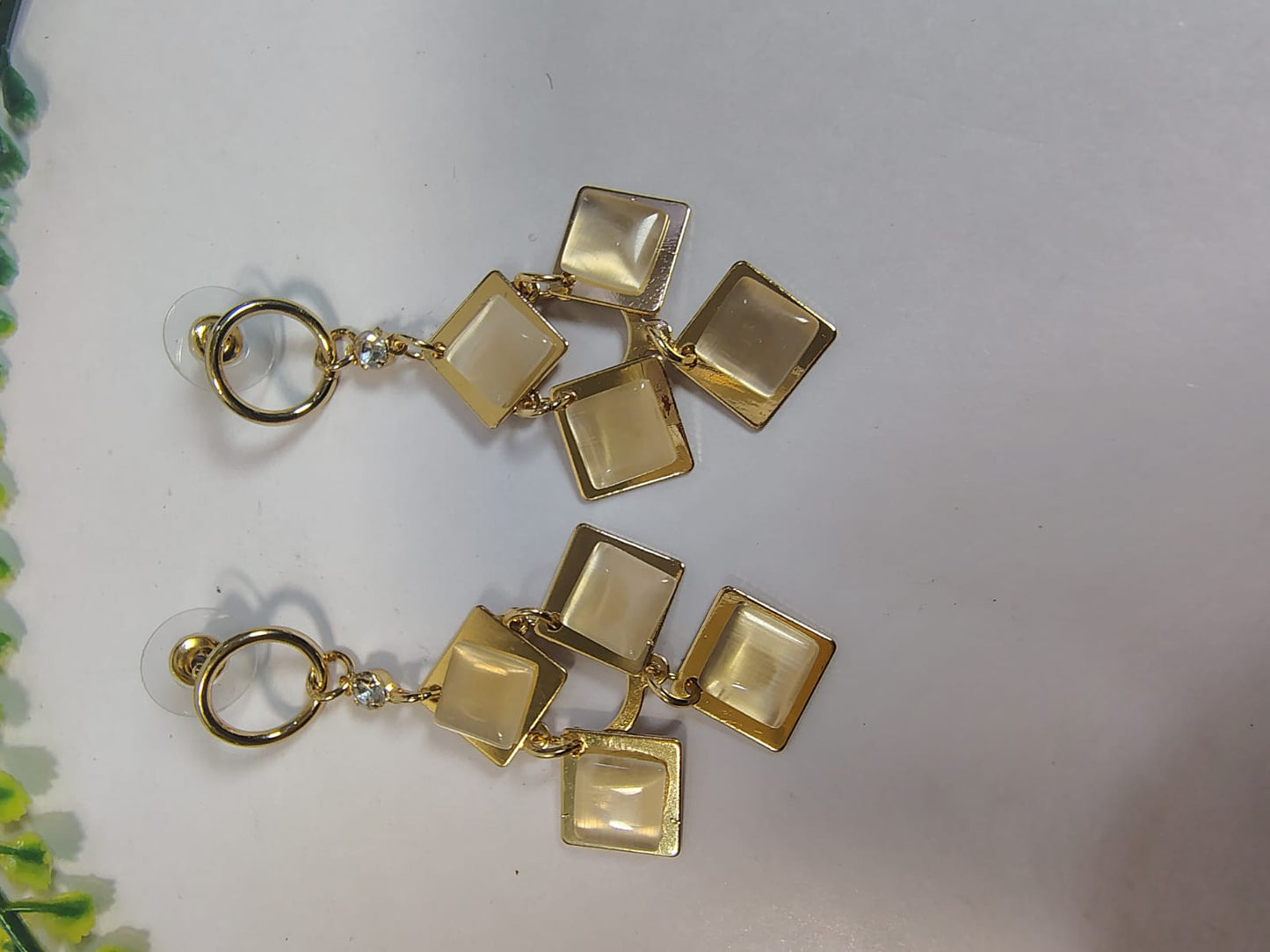 The Selene Triple-Drop Earrings