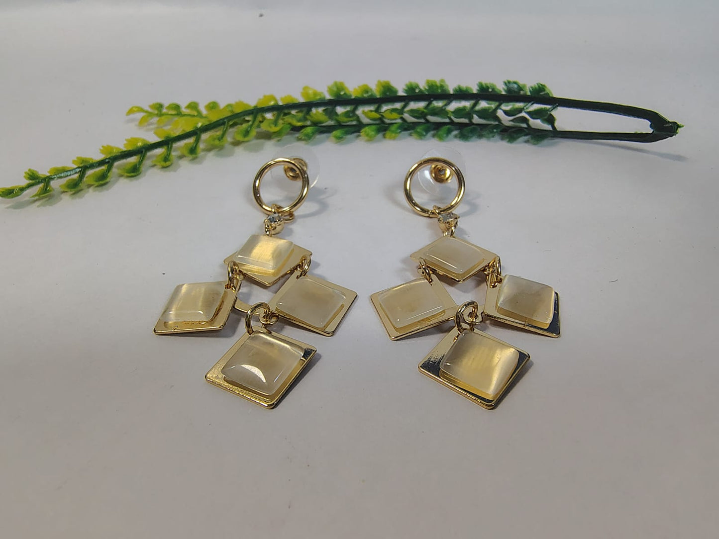 The Selene Triple-Drop Earrings