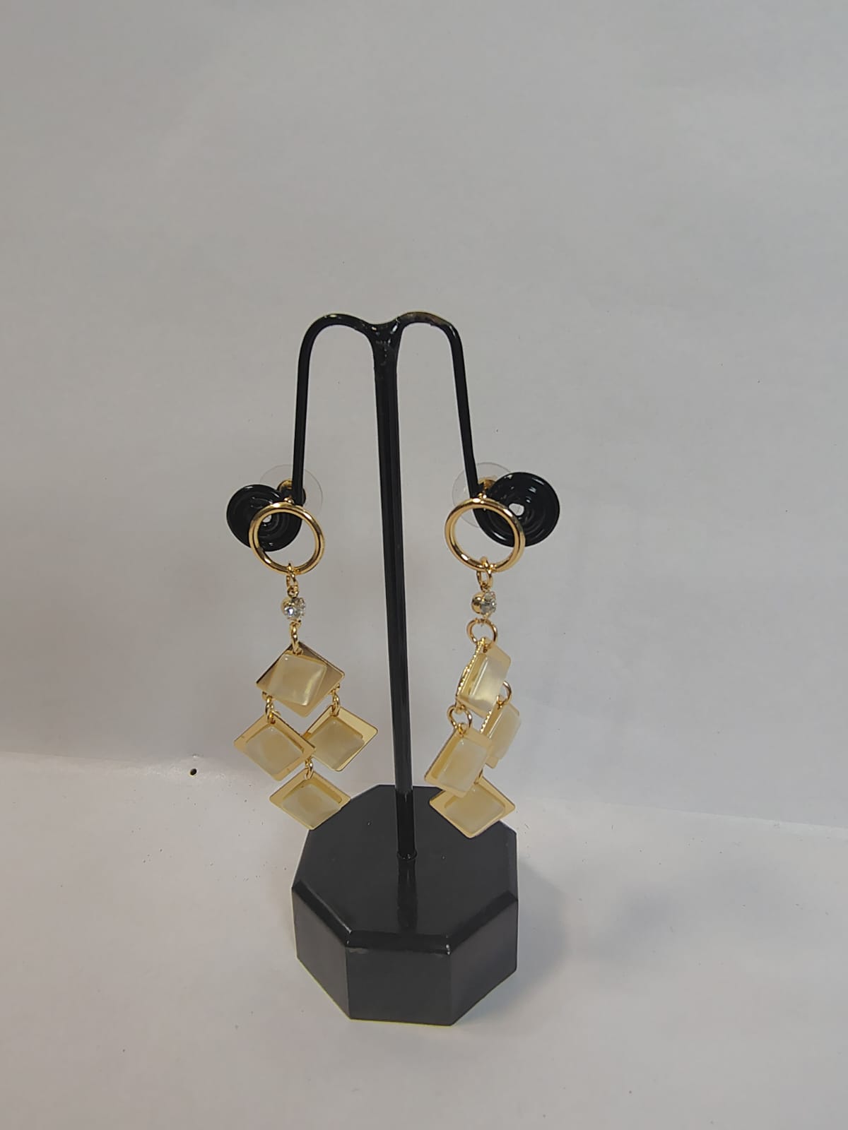 The Selene Triple-Drop Earrings