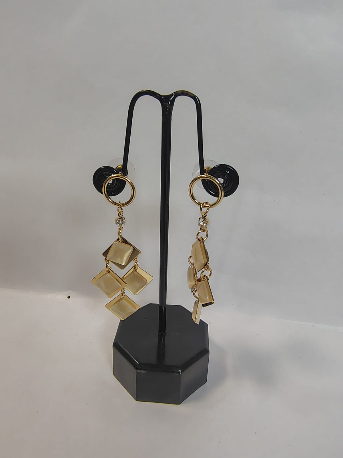 The Selene Triple-Drop Earrings